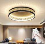 Sky Angle Lampa Sufitowa Led z pilotem 48W 52 cm