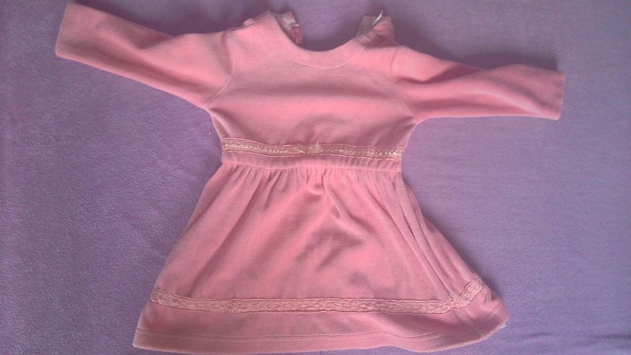 Sukienka Coccodrillo - rozmiar 74 cm - dla dziecka dziewczynki