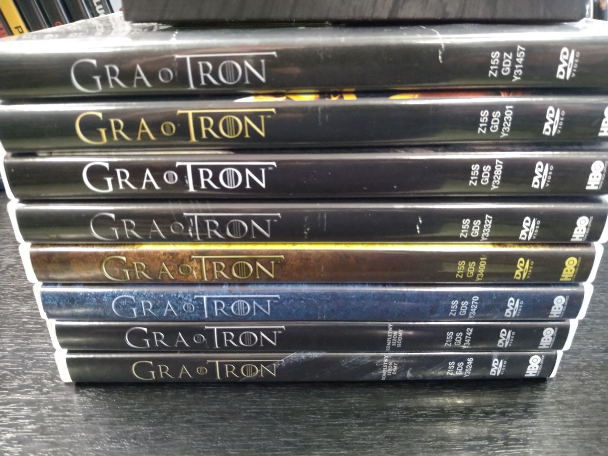 Gra o tron 1-8 komplet dvd wydanie polskie