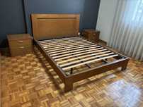 Conjunto - Cama Casal com Mesinhas