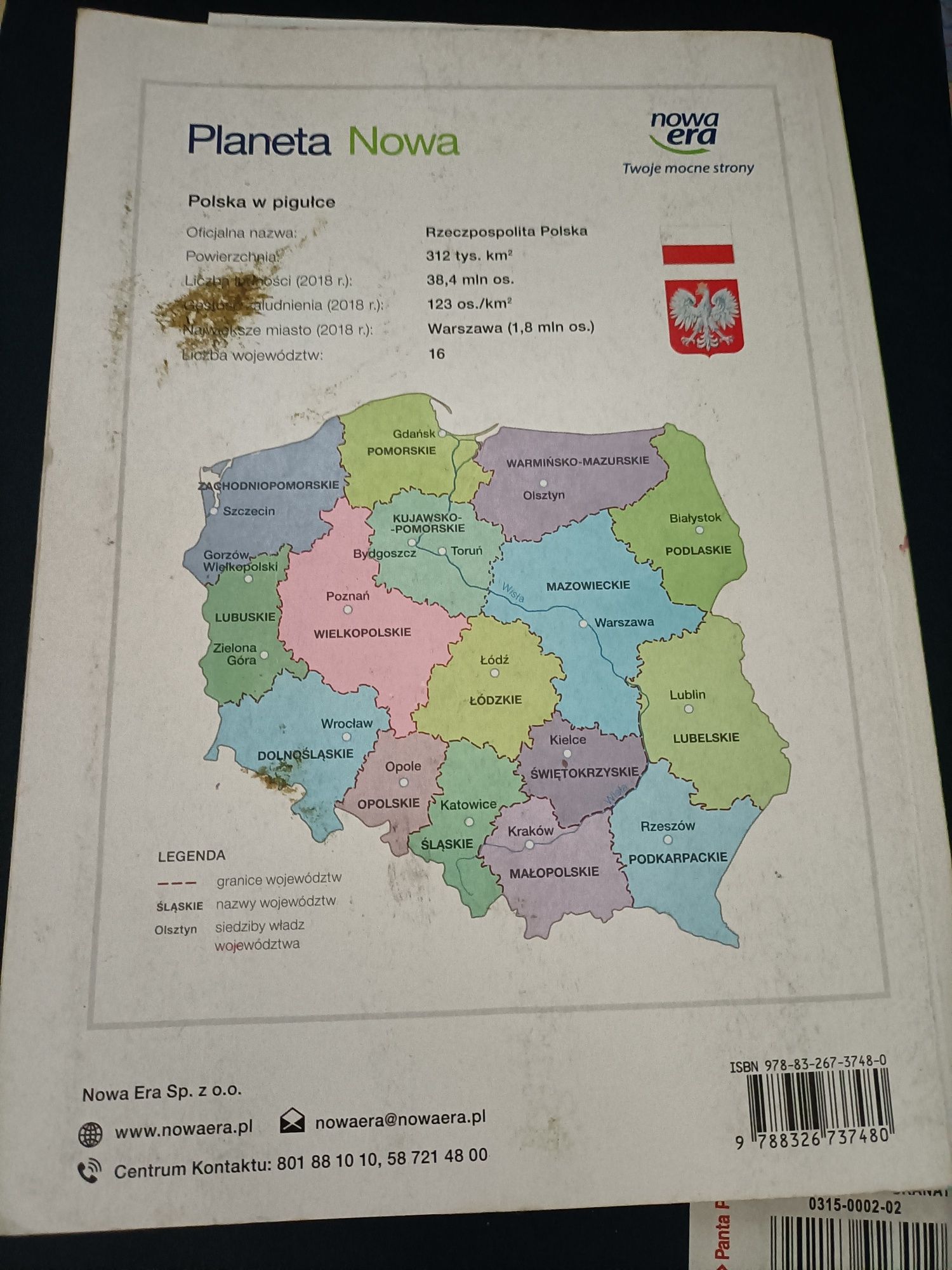 Podręcznik GEOGRAFIA, klasa 7, nowa edycja, nowa era