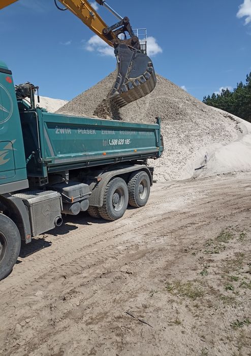 Kopalnia Piachu Piasek Siany Piaskownica Pospółka Murowanie Płukany