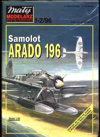 Mały Modelarz 1996.01-02 Samolot Arado 196