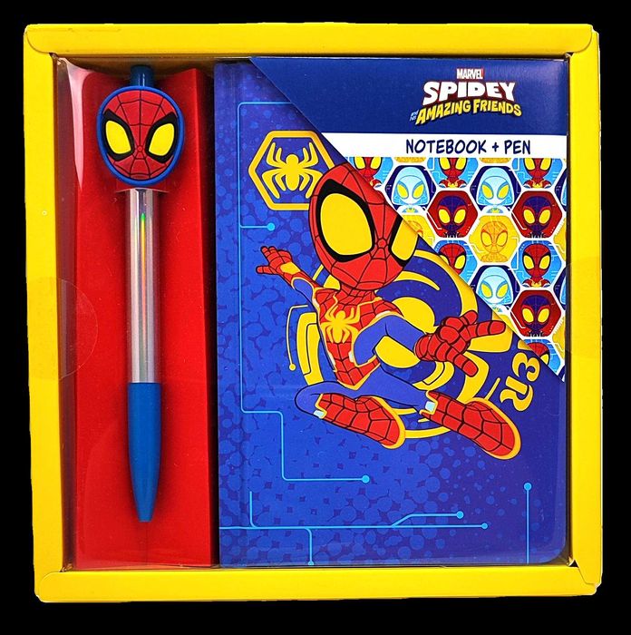 Zestaw notatnik + długopis Marvel Spidey