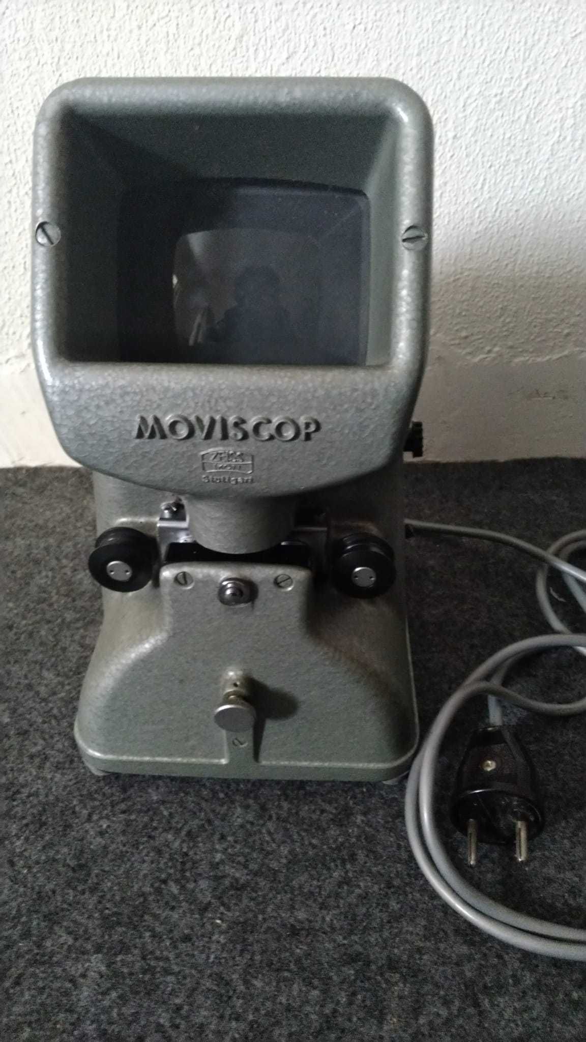 Moviola Máquina manual de montar ver filmes 8mm Moviscop