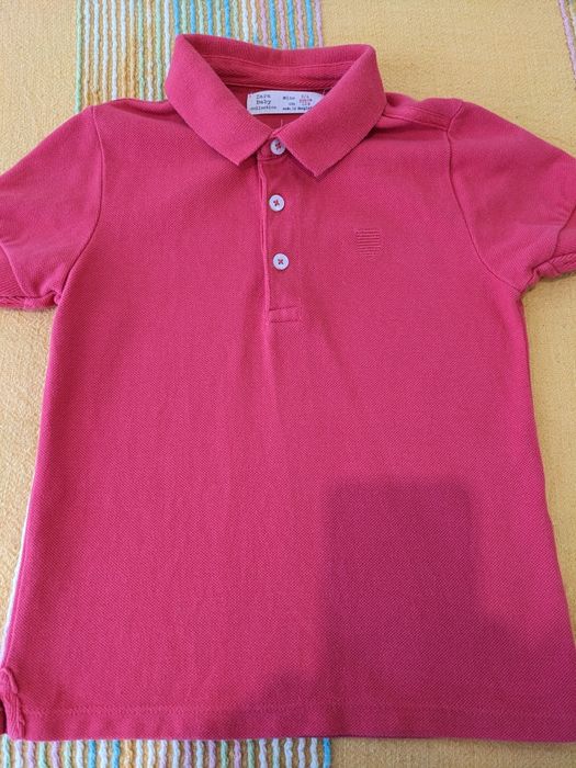 Polo em piqué para menino