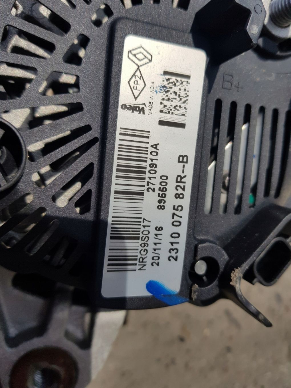Alternator do Dacia Sandero II 1.0 SCE
