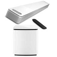 Bose Smart Soundbar 900, White with Bass Module 700 for Soundbar