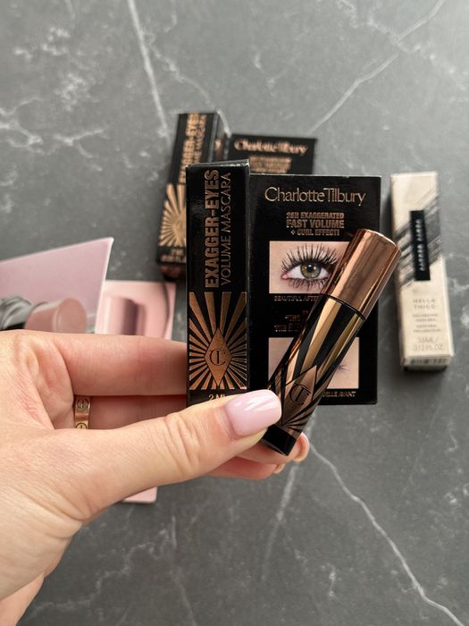 Туш Charlotte Tilbury, Fenty Beauty, YSL бальзам