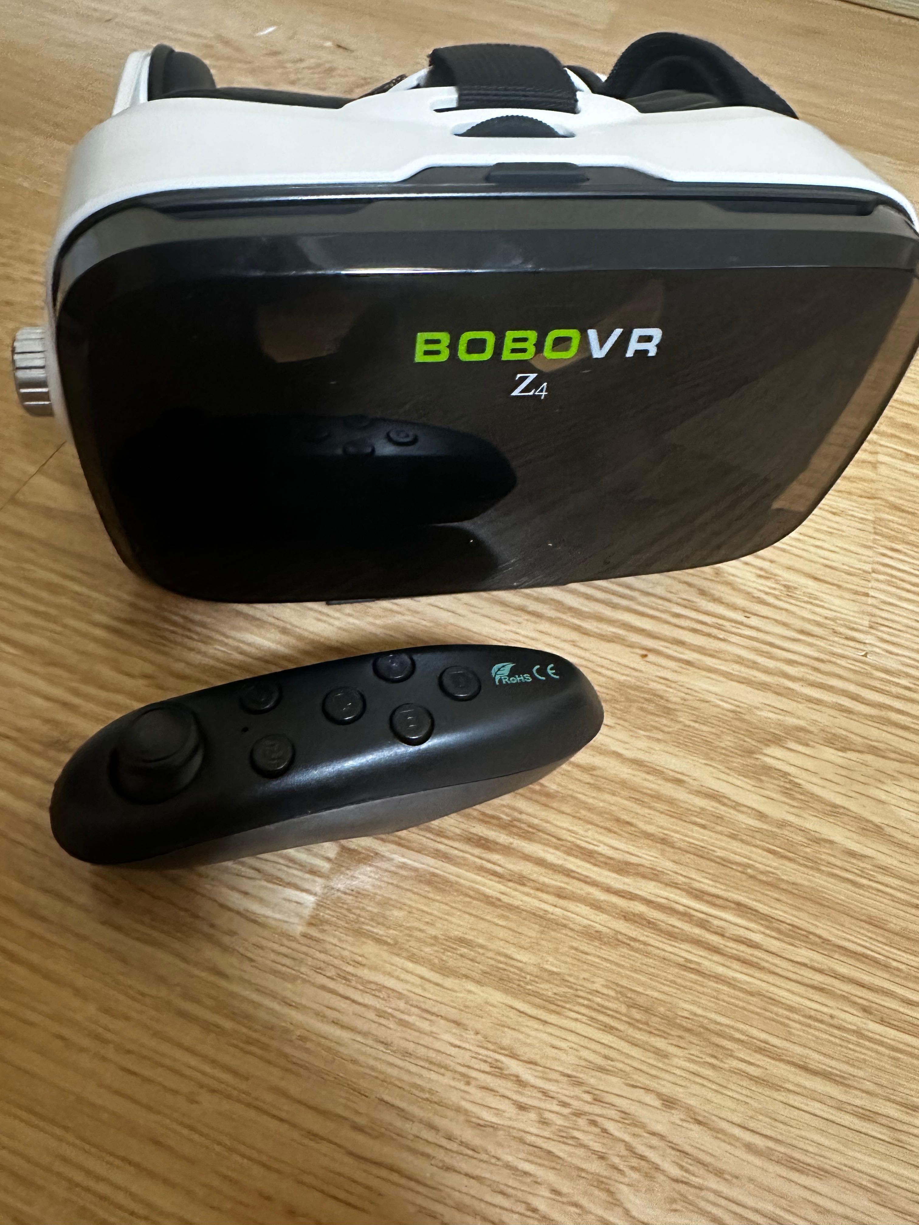 Віар окуляри віртуальної реальності з навушниками з пультом джойстиком