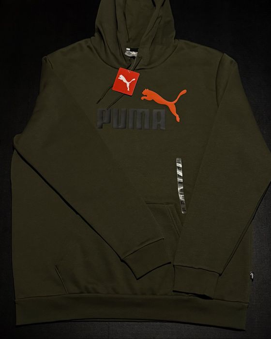 Худі Puma ESS 2 COL BIG LOGO HOODIE FL, розміри M,XL, 100% оригінал