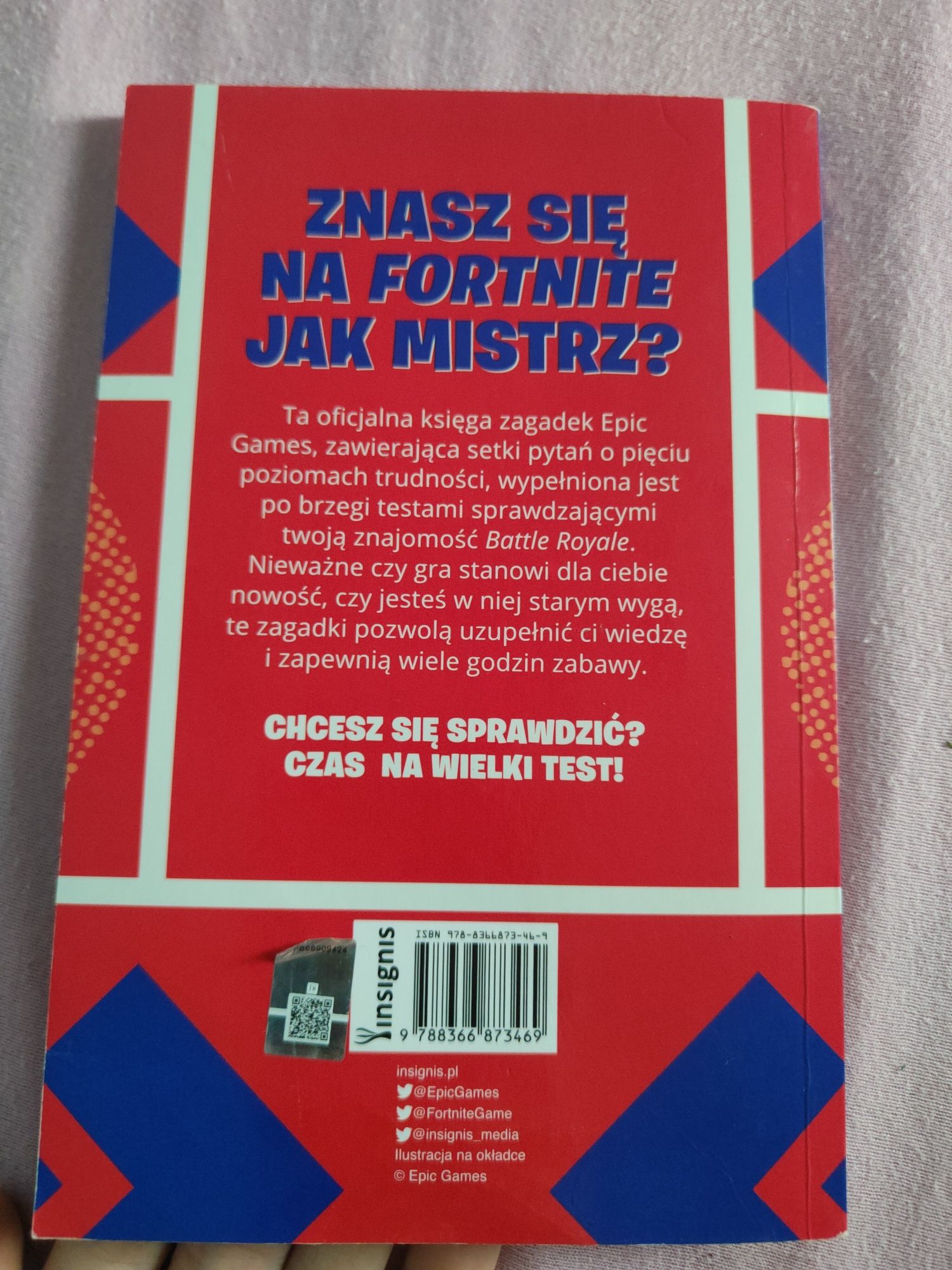 FORTNITE niezbędnik+ nadzwyczajna księga quizów