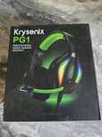 krysenix pg1 rgb słuchawki gamingowe z mikrofonem dla konsol i pc