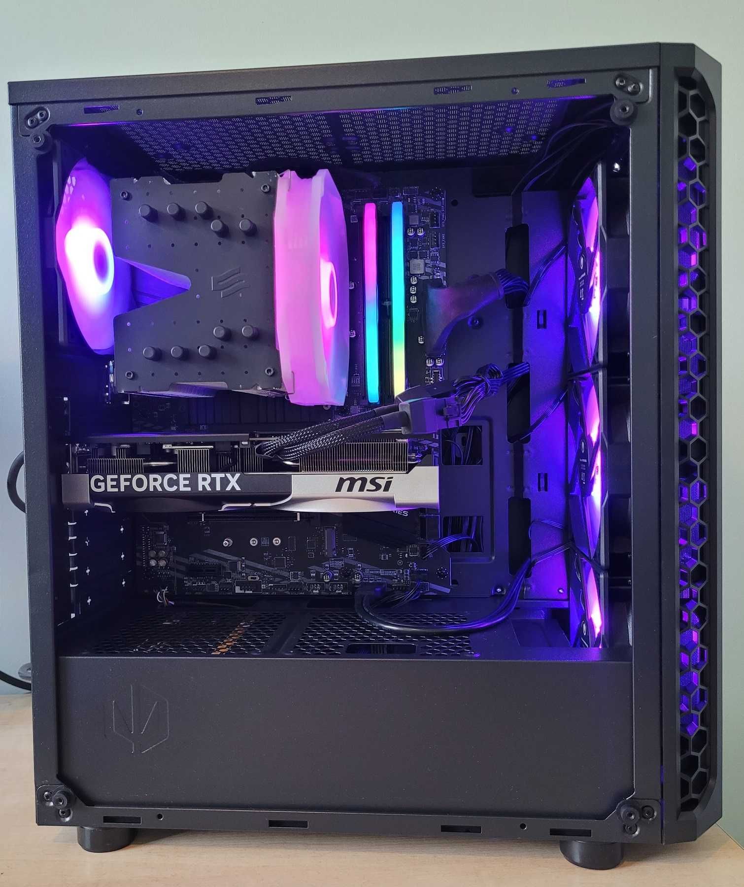 KOMPUTER, RTX5070 MSI 12GB, Ryzen 5 5600X, DDR4 32GB/1TB M.2, WIFI,GW
