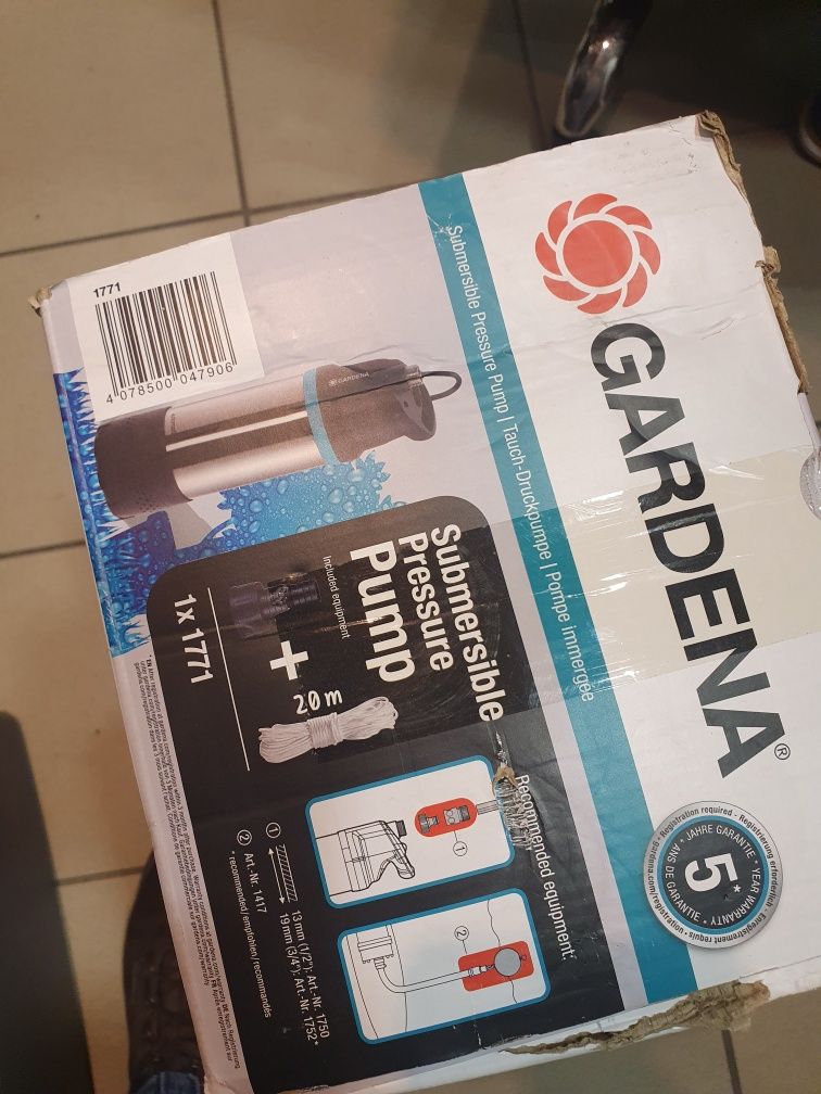 Pompa zatapialna do wody GARDENA 5900/4 INOX