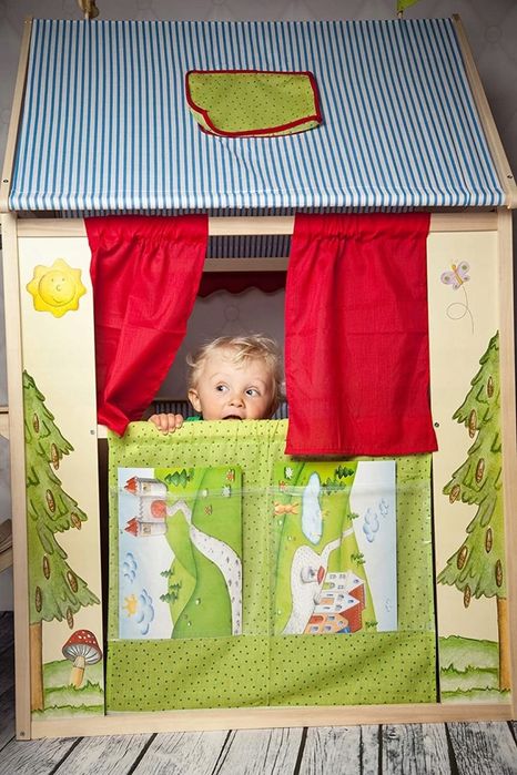 Roba Domek do zabawy sklep / poczta Duży Xl 94x82x128cm