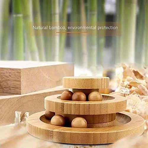Игрушка для кошек из натурального бамбукового материала