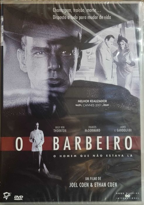 DVD " O BARBEIRO" Melhorcrealizador Cannes 2001