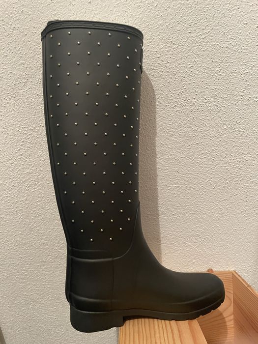 Galochas Hunter x Saint Laurent