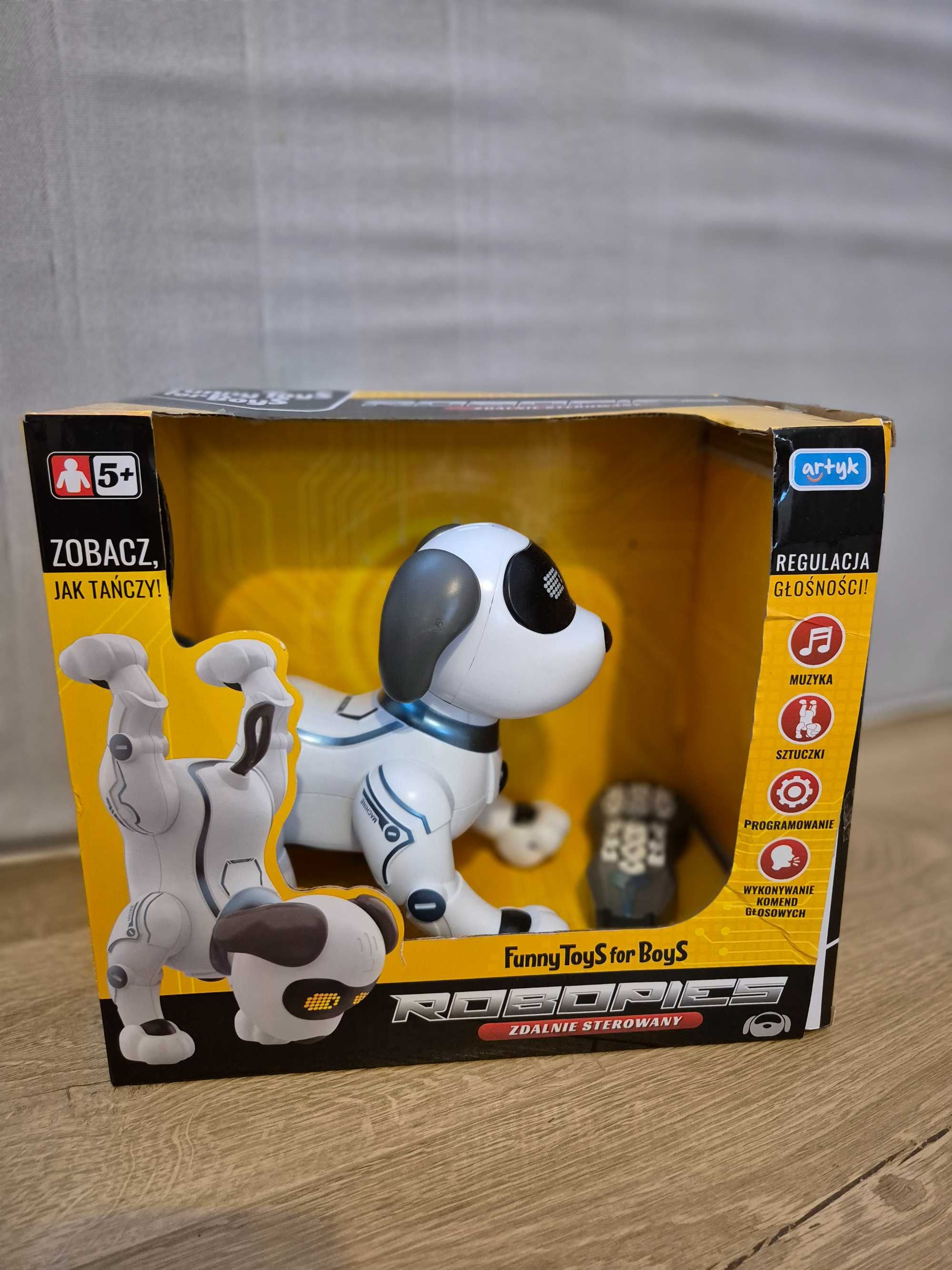 Robopies zdalnie sterowany Artyk