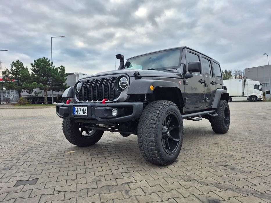 Jeep Wrangler Rubico, FOX 3,5 cała, kola 20, zadbany