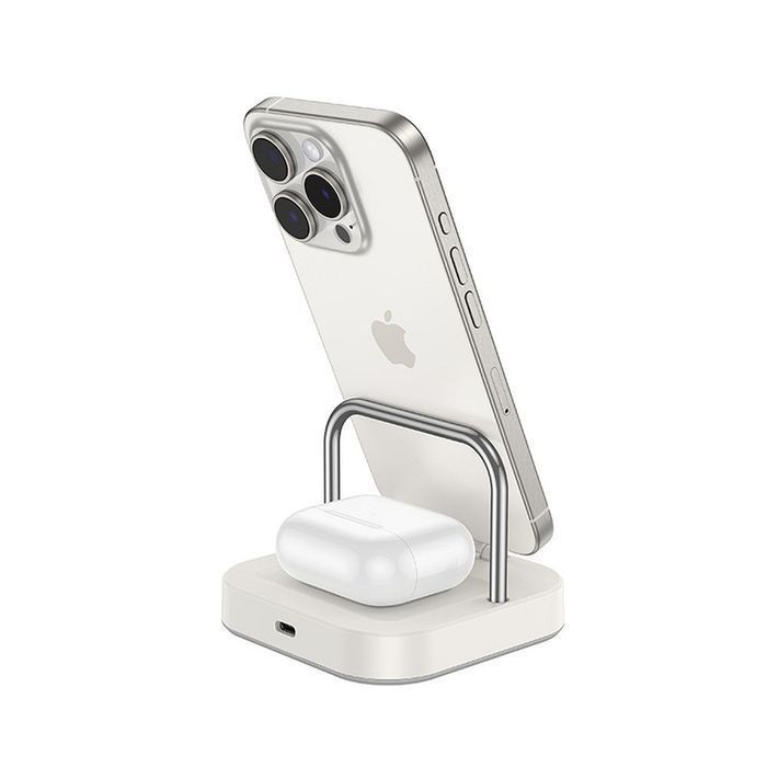 Ładowarka indukcyjna Hoco 3w1 3A 5W kompatybilna z Apple Watch CQ16A