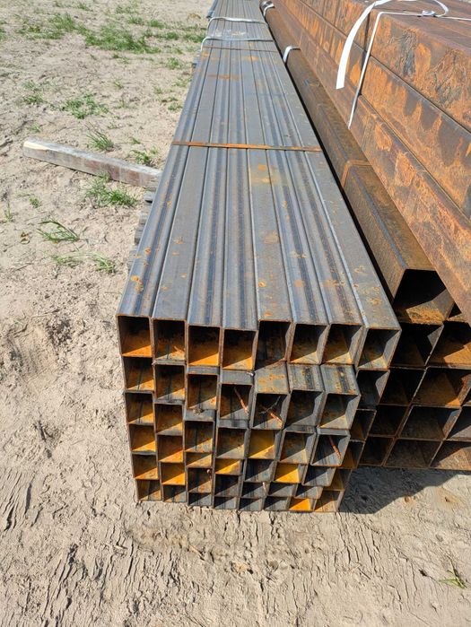 80x50x3 Profil stalowy zamknięty rura profil ogrodzenie słupek łata