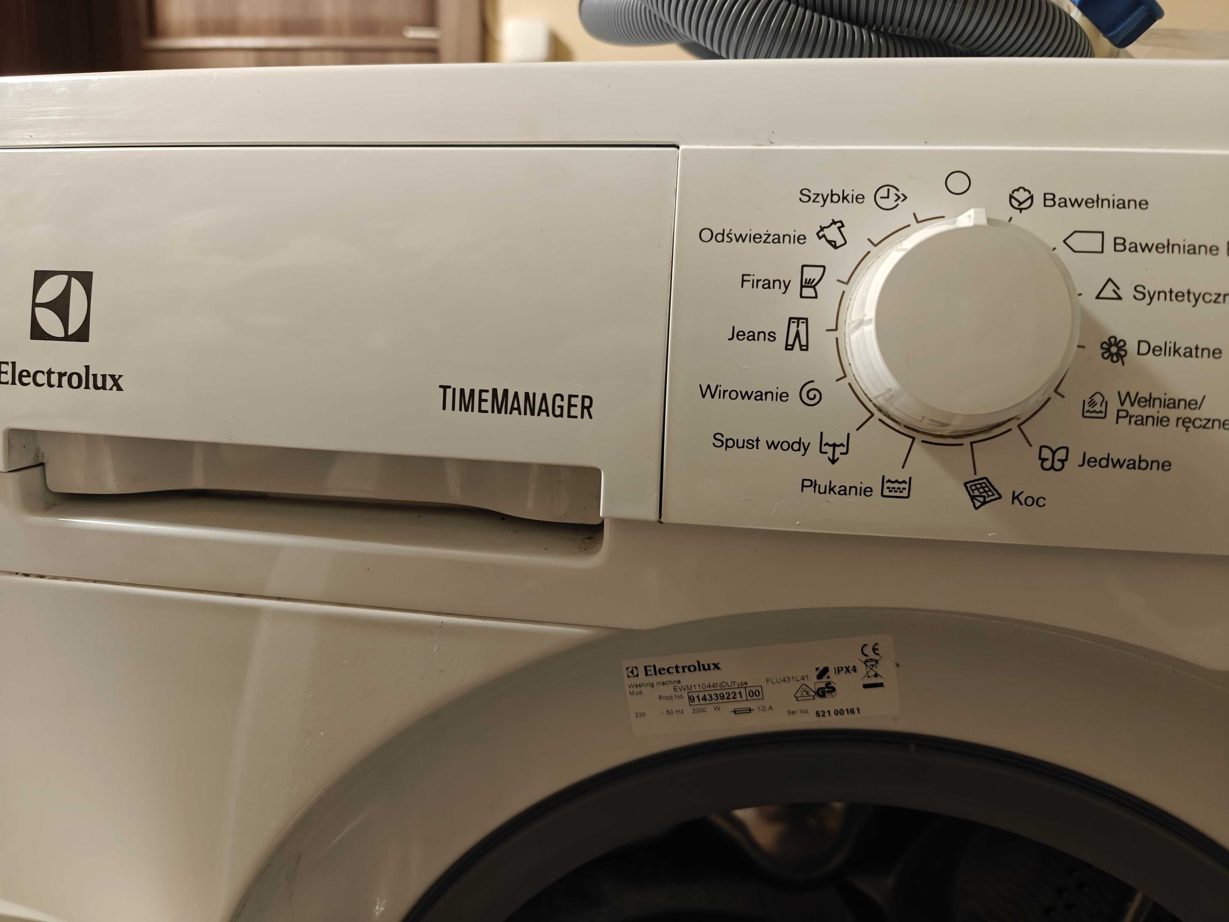 Pralka Electrolux Slim, zablokowany bęben, sprawny silnik, programator