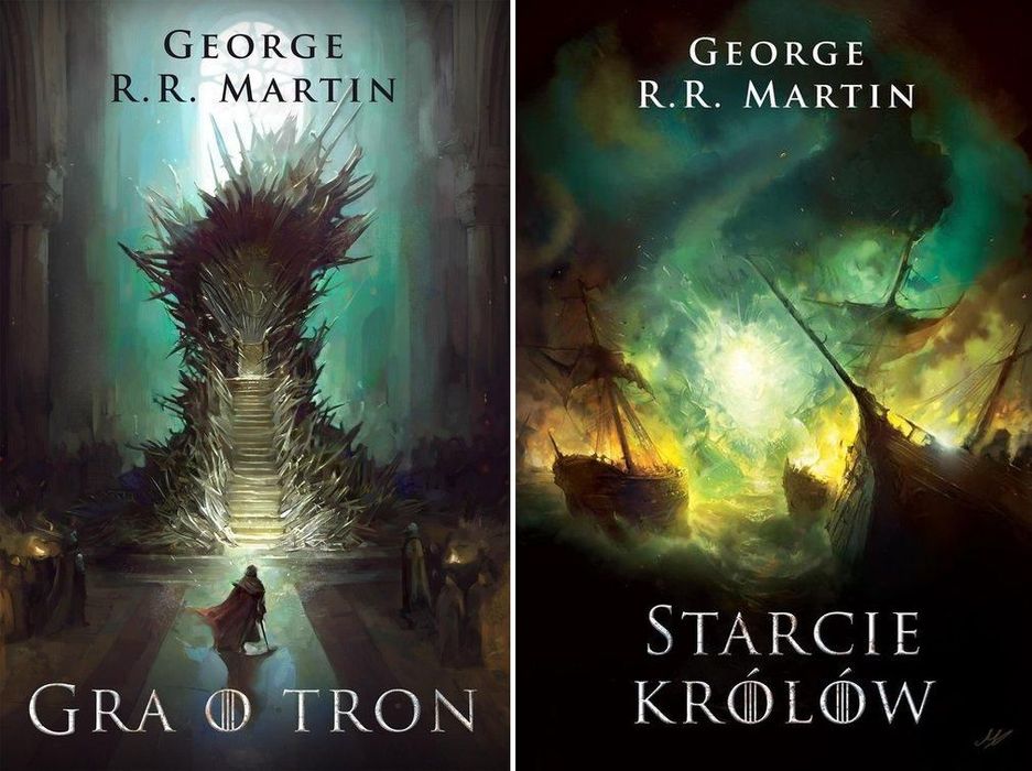 Gra O Tron + Starcie Królów Martin Oprawa Twarda