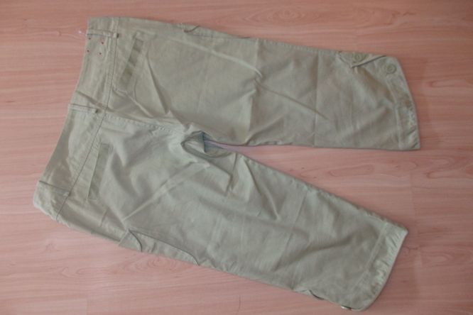 NOWE z metkami CARRY pistacjowe bermudy rybaczki M/L spodnie 3/4