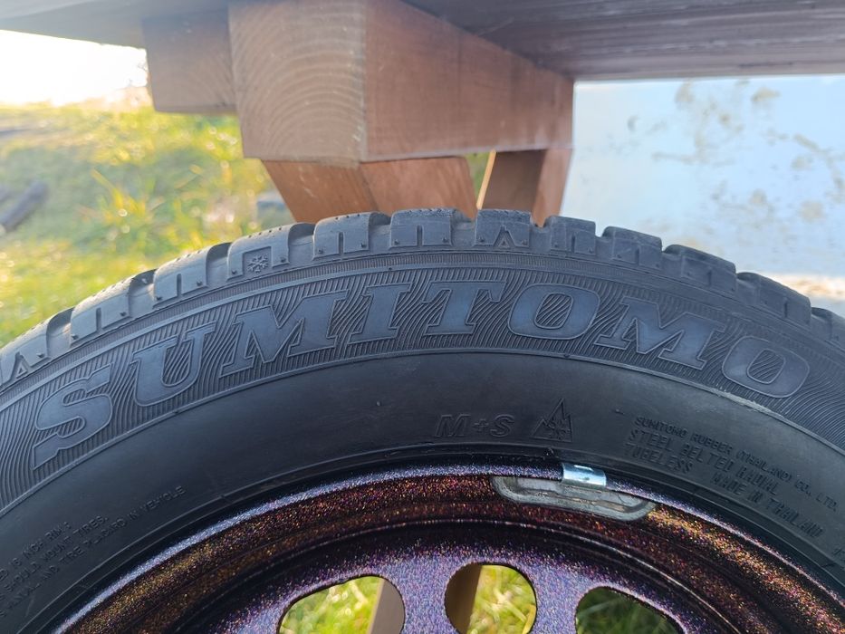 Opony zimowe 205/60r16 z felgami 5x108 peugeot/citroen