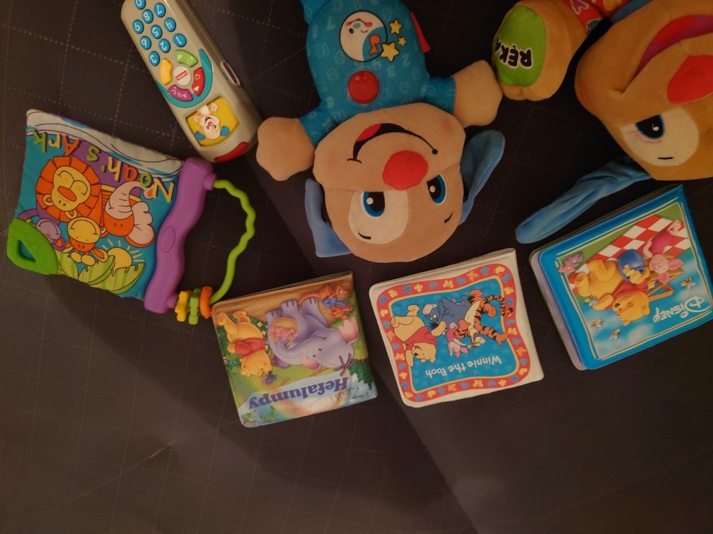 Szczeniaczek usypiaczek plus pilot fisher price plus gratisy