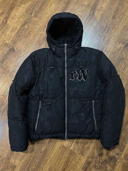 Пуховик Racer Worldwide Black Camo Puffer Jacket 3.0