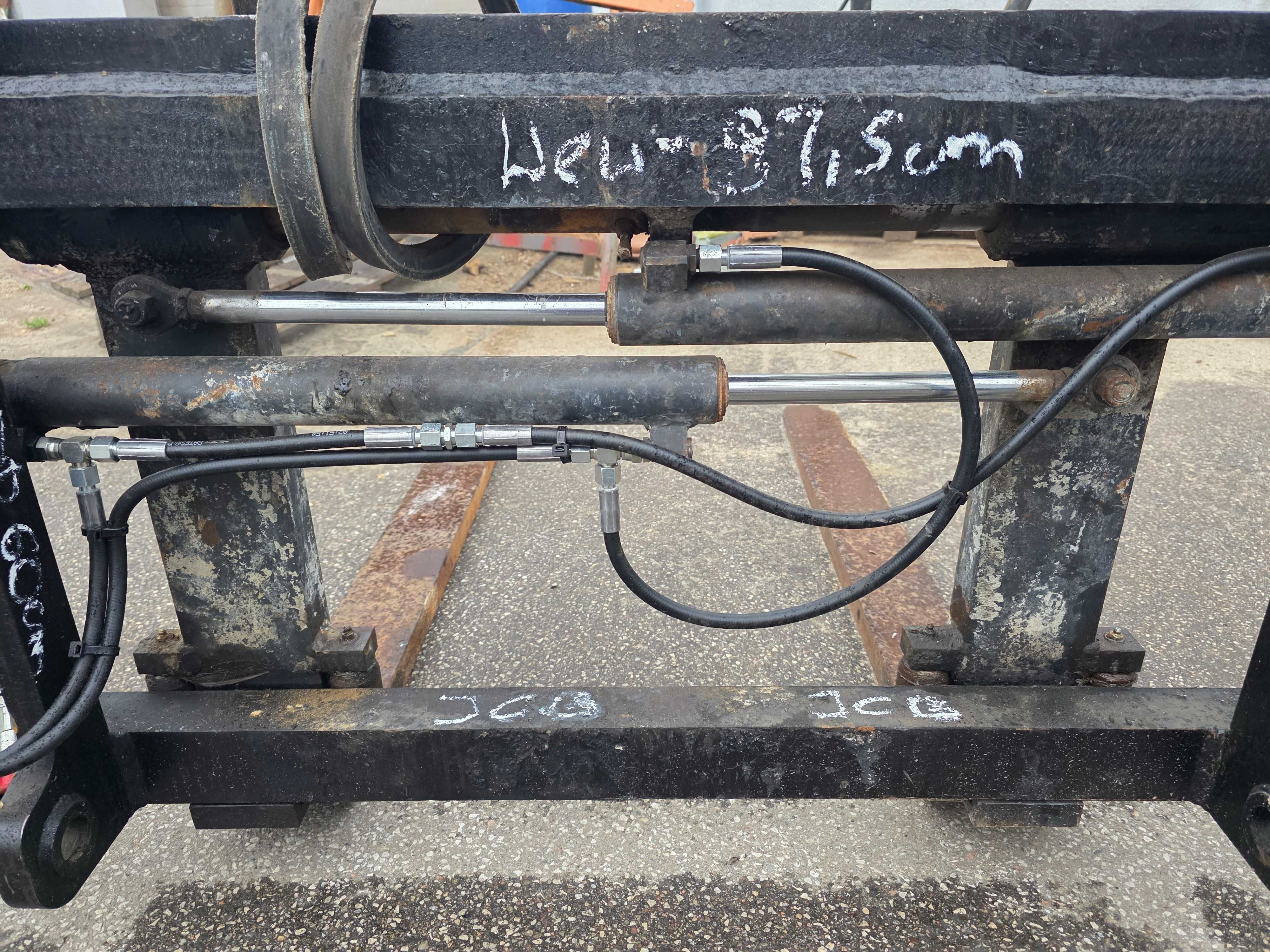 Widly hydrauliczne przesuwne do jcb ladowarki