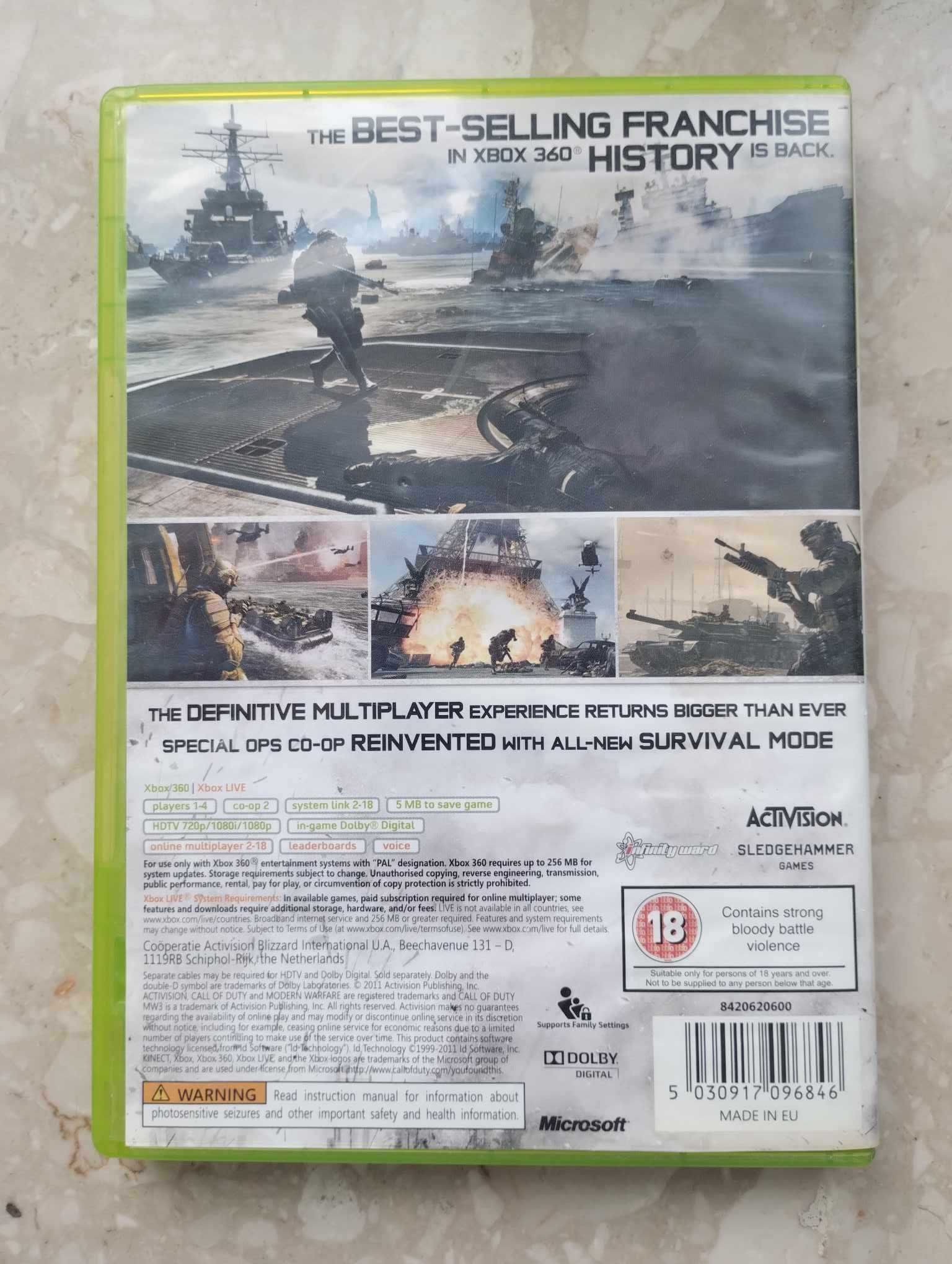 Call of duty: Modern Warfare 3 xbox 360