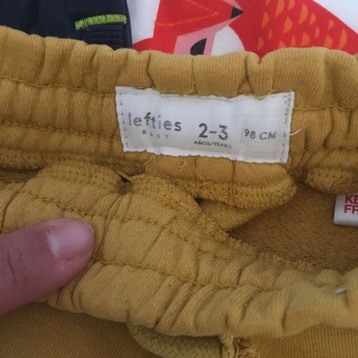 2 pares de calcas, zippy e lefties , 2-3 anos