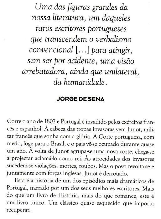 Livro El-Rei Junot de Raul Brandão ed. Guerra&Paz [Portes Grátis]