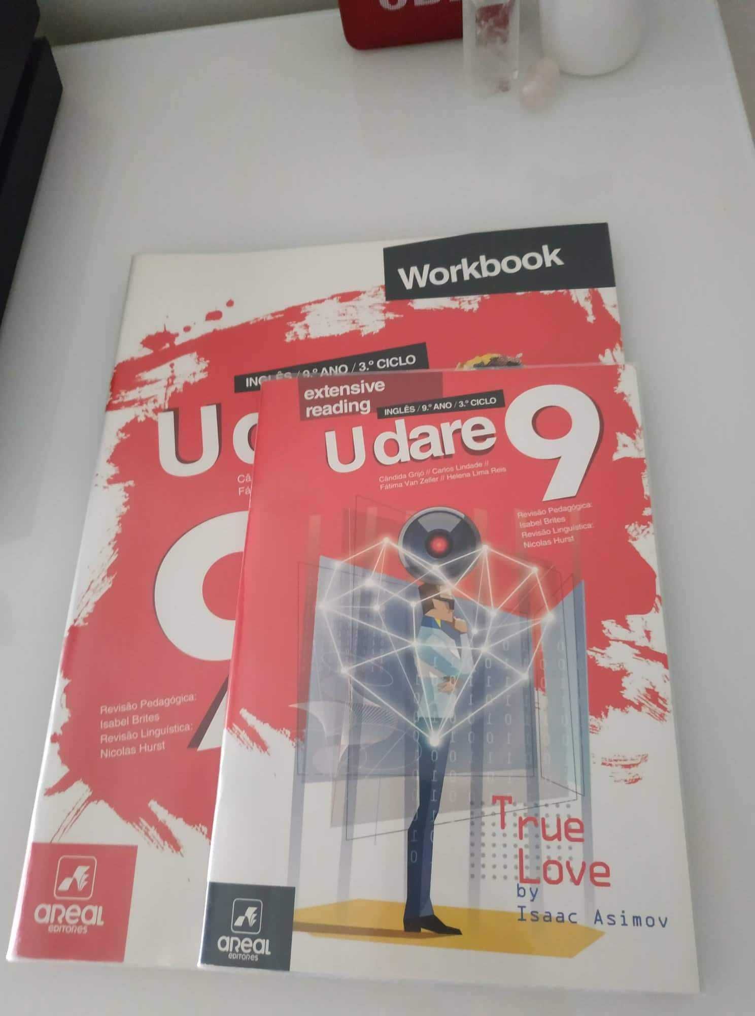 Workbook -U Dare 9(Caderno de atividades)+extensive reading,como Novos