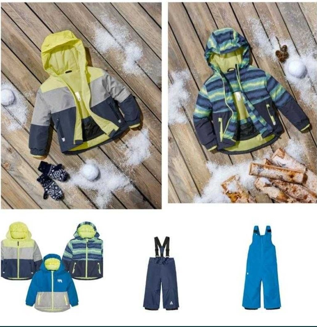 ТЕРМО Костюми мембранні Комбінезони лижні від LIDL Німеччина Всі розм!