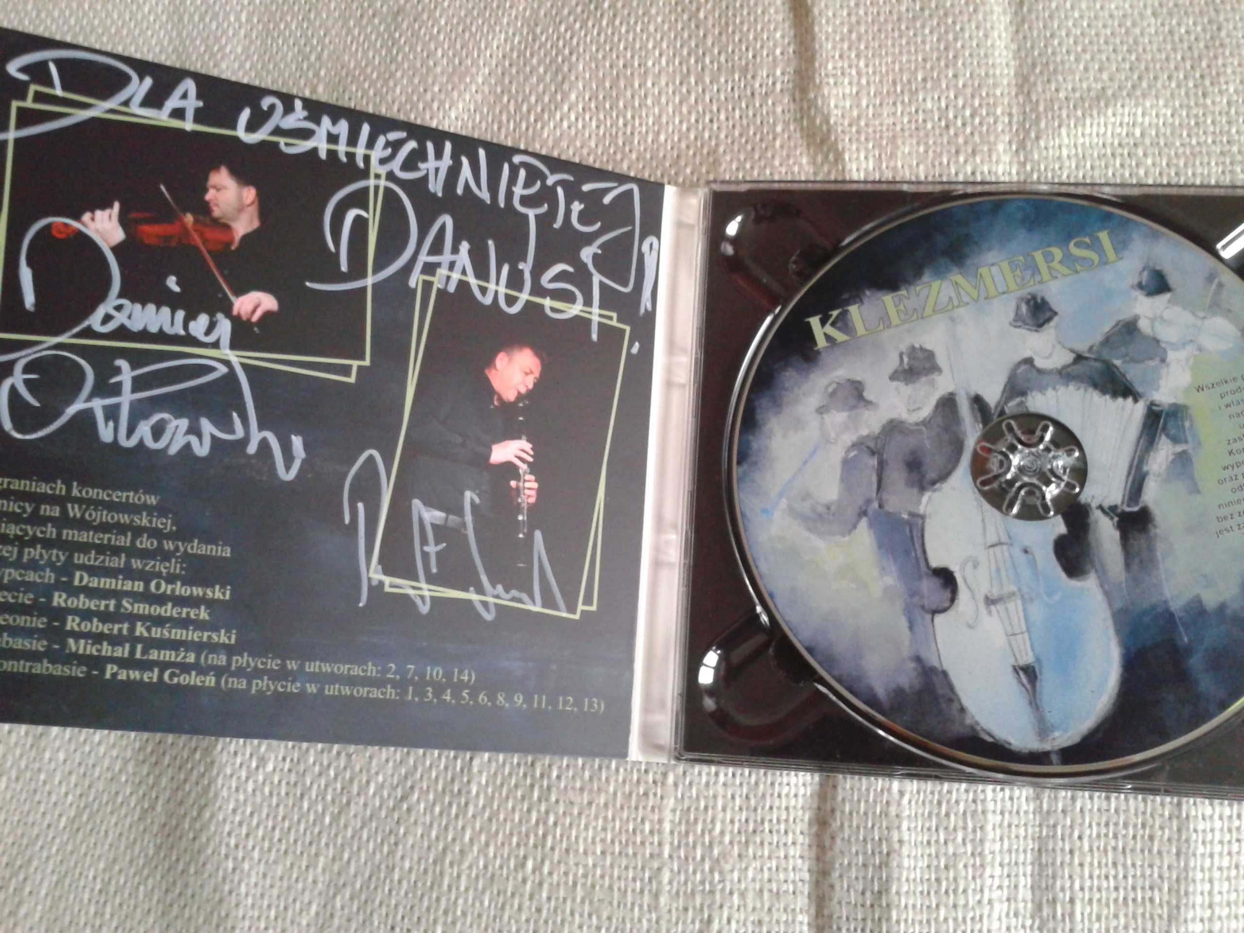 Klezmersi ,Warszawa Singera  CD + autografy