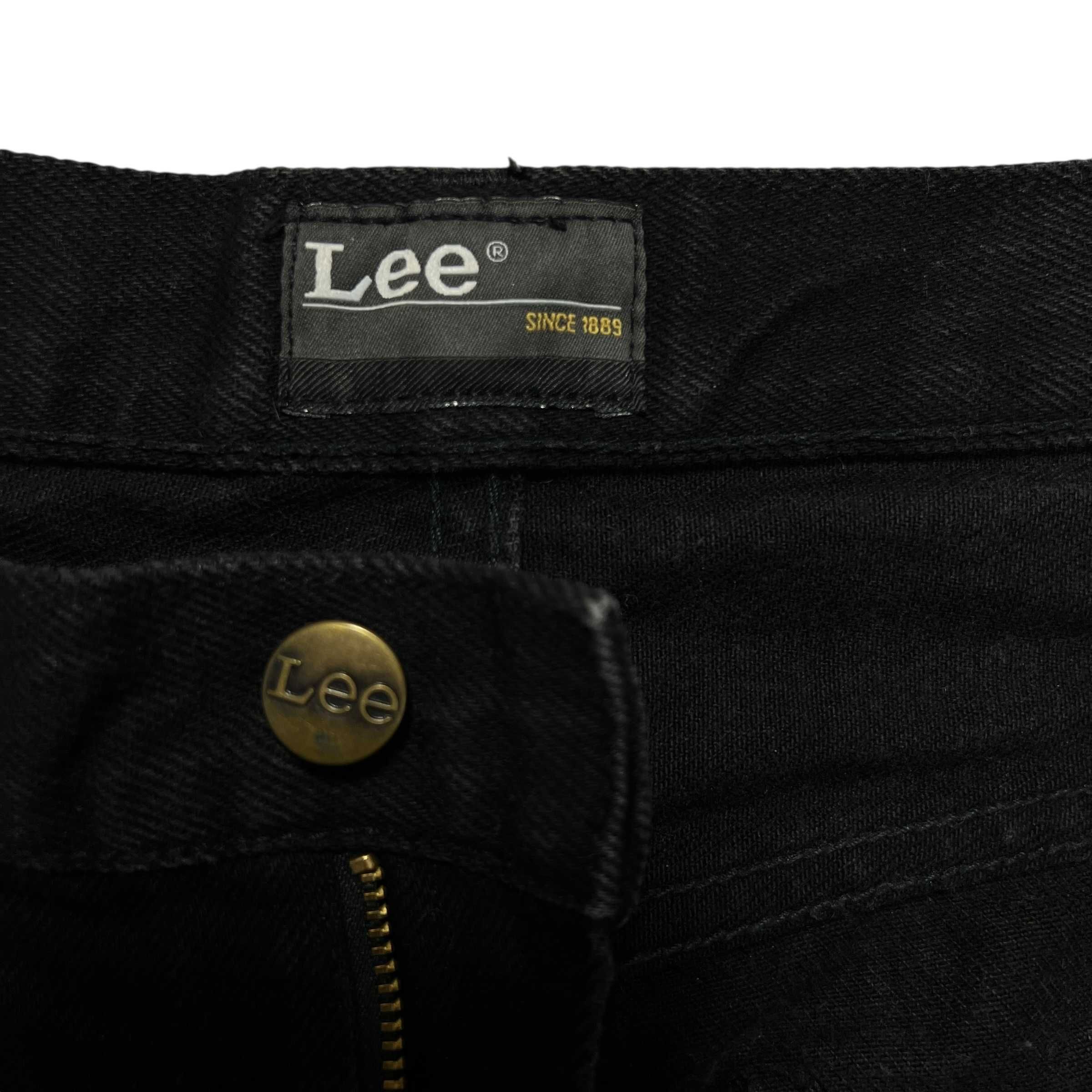 Lee Brooklyn jeansy męskie czarne W38 L32 spodnie jeansowe 38/32