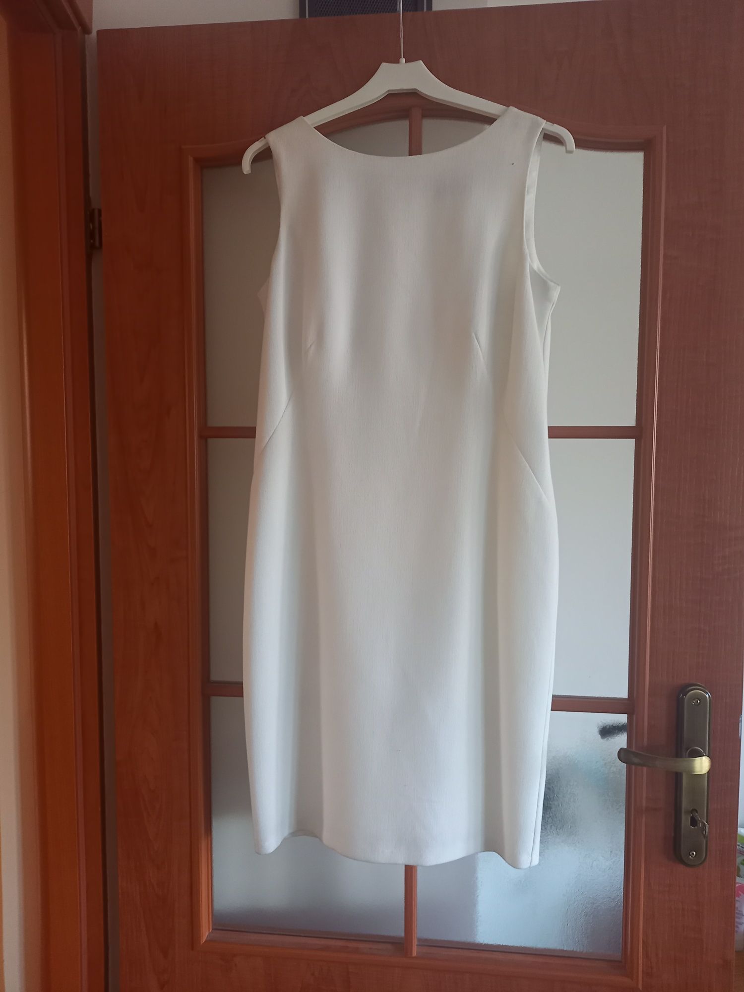 Elegancja biała sukienka rozm 38 Komunia wesele chrzciny