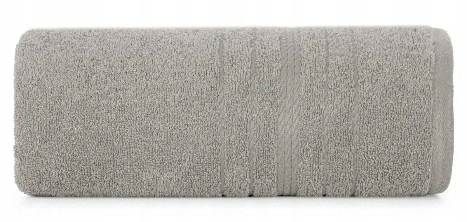 Ręcznik Elma 50x90 srebrny frotte 450g/m2
