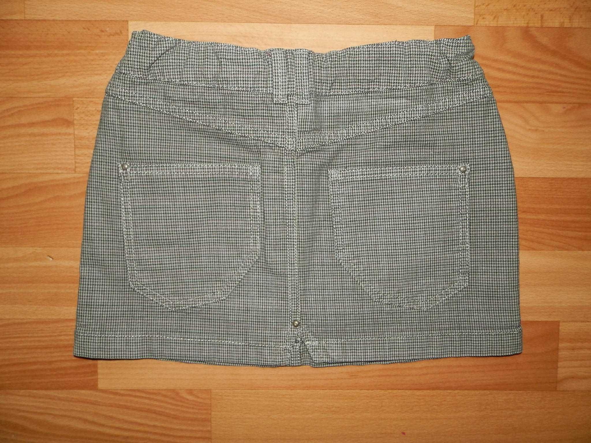 Джинсовые мини-юбки на р.134-146