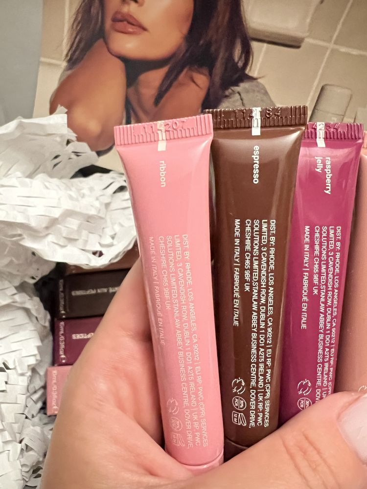 Блиски Rhode peptide lip tint оригінал ribbon toast espresso raspberry