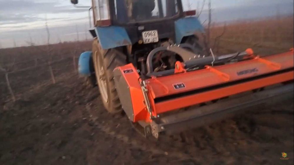 Мульчер подрібнювач універсальний польовий Menasor 240H мульчирователь