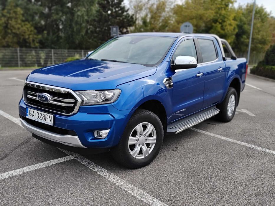 Ford Ranger 2019 4x4 Limited 2.0 EcoBlue 1 właściciel Salon PL cesja