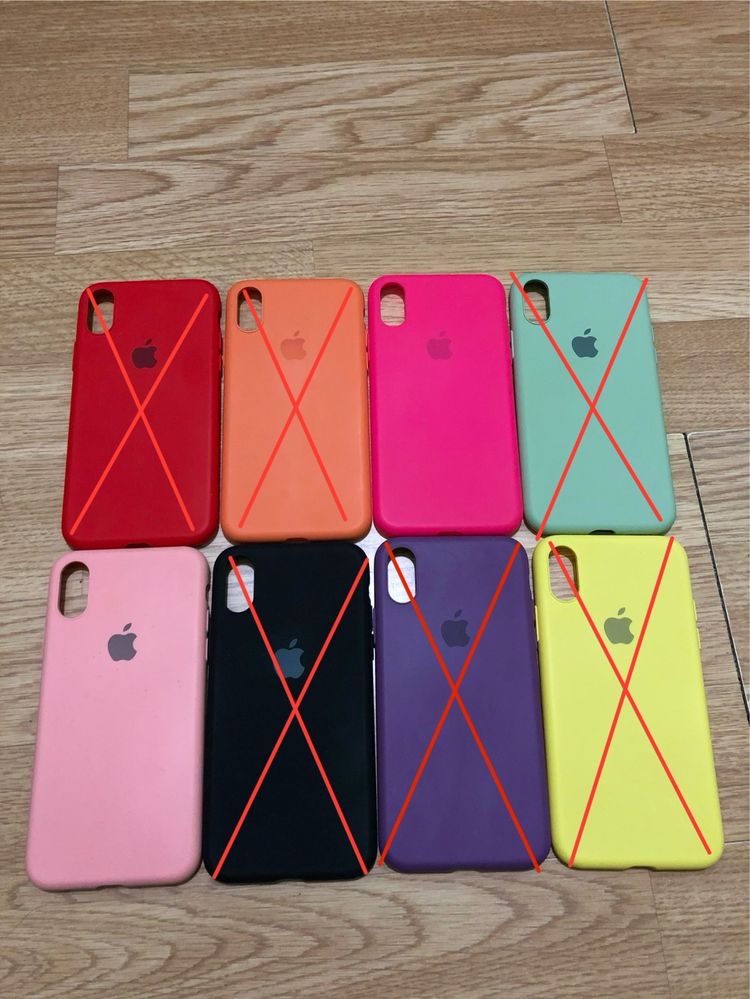 Чехлы, чехол, чохол Slim Silicon Case на Айфон Х/XS, iPhone X/XS