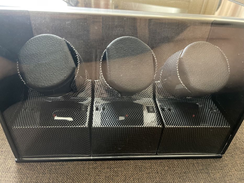 Виндер-шкатулка для подзавода и хранения 3-х часов