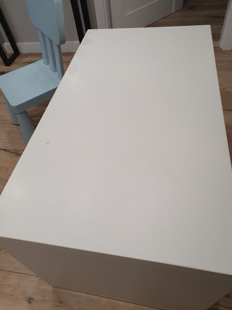 Biurko/ stolik Ikea Stuva białe dla dziecka 2-6 lat + krzesełko Mamut